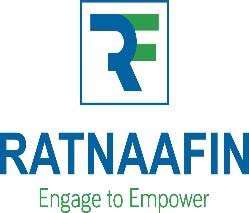 RATNAAFIN Engage to Empower logo