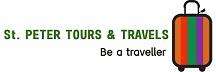 St. PETER TOURS & TRAVELS Be a traveller logo