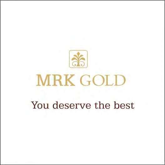 MRK GOLD You deserve the best logo