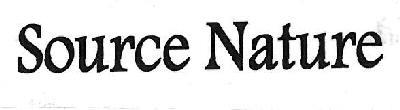 Source Nature logo