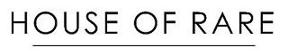 HOUSE OF RARE logo
