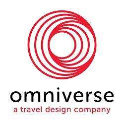omniverse a travel design company logo