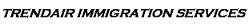 TRENDAIR IMMIGRATION SERVICES logo