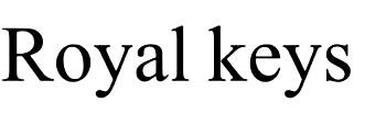 Royal keys logo