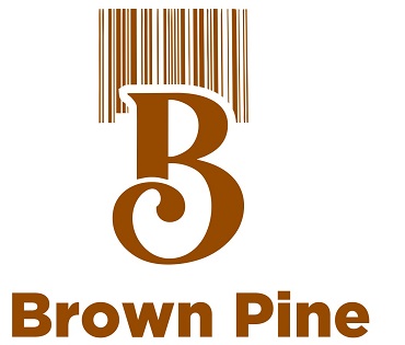 B Brown Pine logo