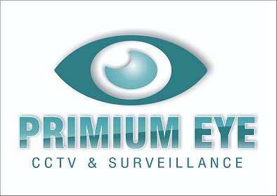 PRIMIUM EYE PRIMIUM EYE CCTV & SURVEILLANCE logo