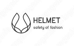 HELMET safety of fashion logo