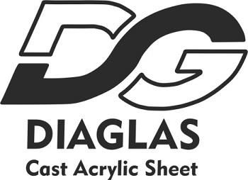 DIAGLAS Cast Acrylic Sheet logo