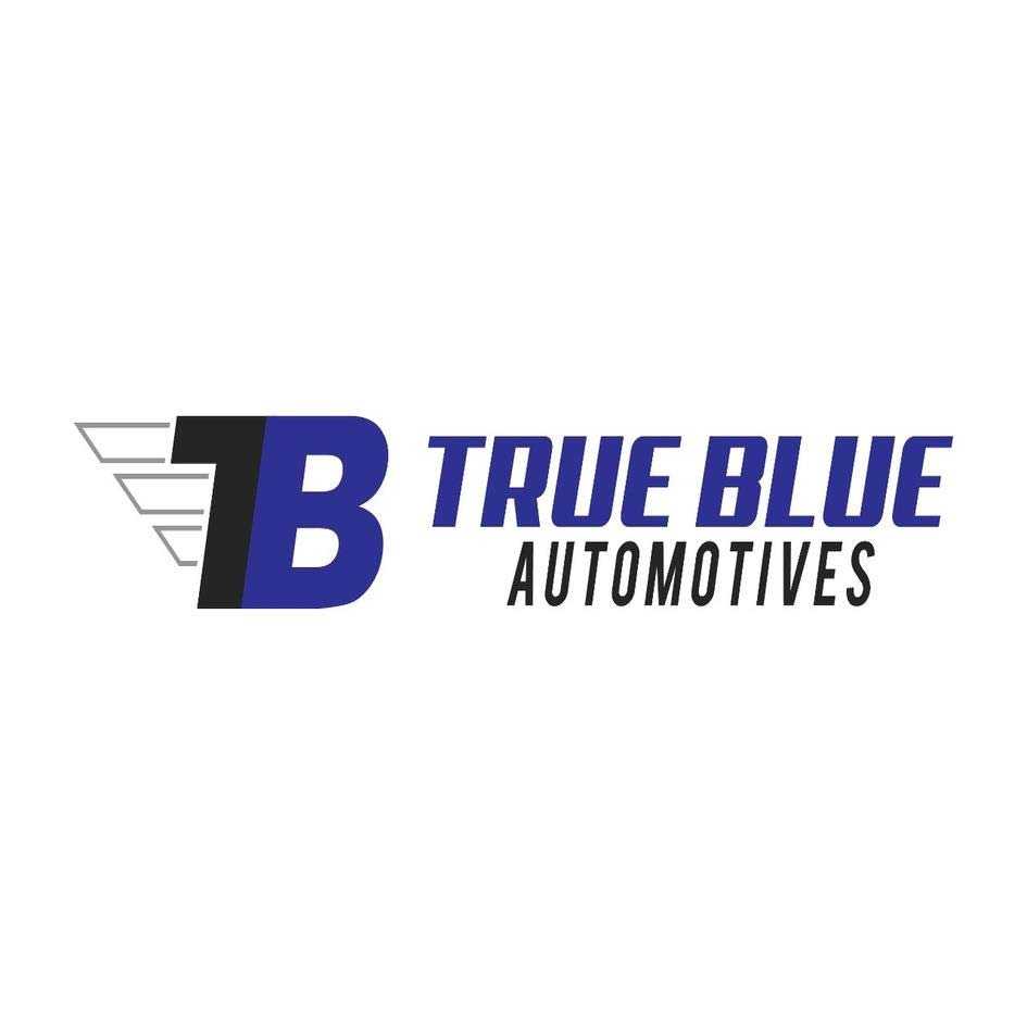 “B TRUE BLUE AUTOMOTIVES logo