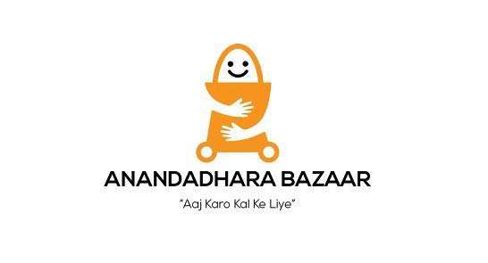 ANANDADHARA BAZAAR “Aaj Karo Kal Ke Liye” logo