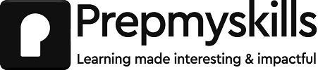 Prepmyskills Learning made interesting & impactful logo