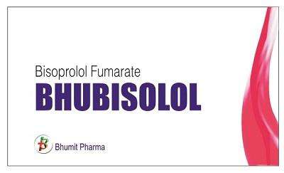 Bisoprolol Fumarate BHUBISOLOL B Bhumit Pharma logo