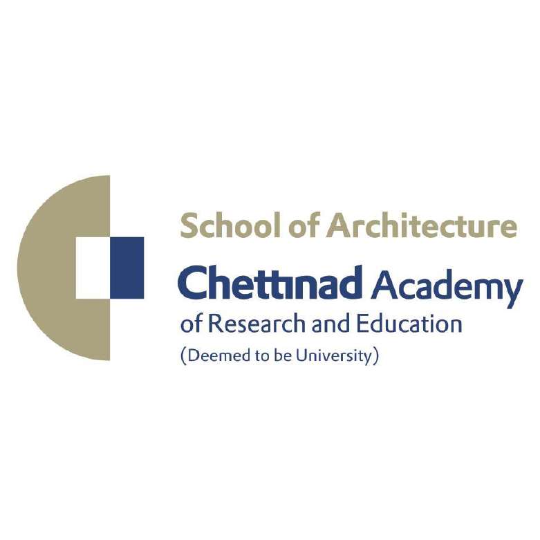 School of Architecture Chettinad Academy of Research and Education (Deemed to be University) logo
