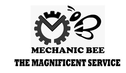 MECHANIC BEE THE MAGNIFICENT SERVICE logo