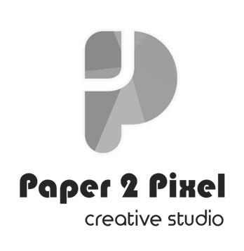Paper 2 Pixel creative studio logo