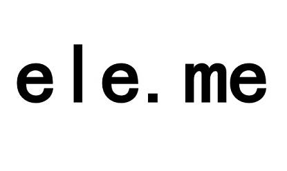 ele. me logo