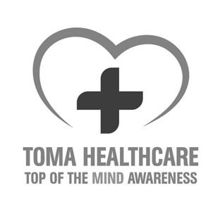 TOMA HEALTHCARE TOP OF THE MIND AWARENESS logo