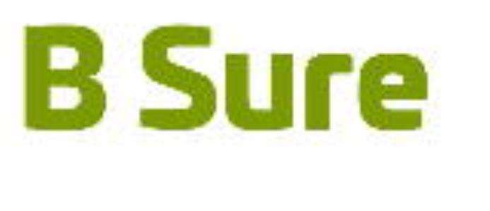 B Sure logo