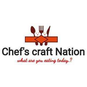 Chef's craft Nation what are you cating today.? logo