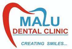 MALU DENTAL CLINIC CREATING SMILES... logo