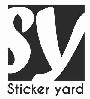 Sticker yard logo