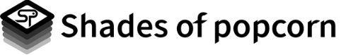 > Shades of popcorn logo