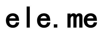 ele. me logo