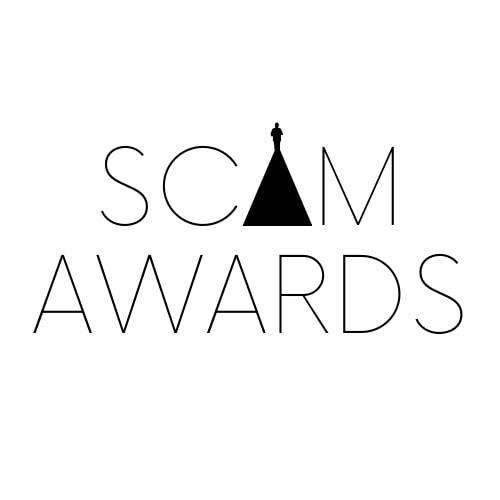 SCAM AWARDS logo