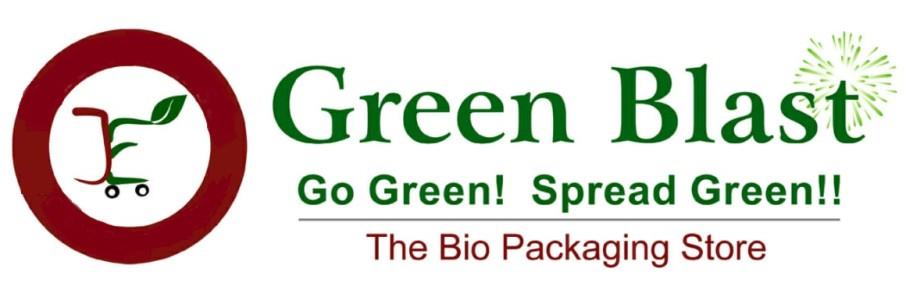 im Green Blast: 6 Go Green! Spread Green!! The Bio Packaging Store logo