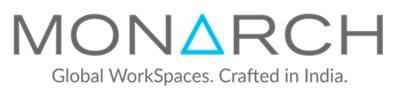 MONARCH Global WorkSpaces. Crafted in India. logo