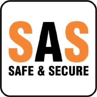 SAFE & SECURE logo