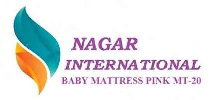 NAGAR INTERNATIONAL BABY MATTRESS PINK MT-20 logo