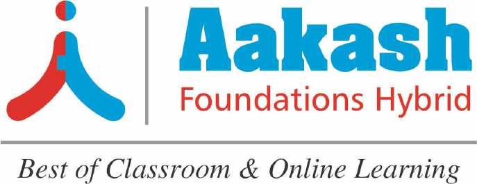 a | Aakash A. Foundations Hybrid Best of Classroom & Online Learning logo