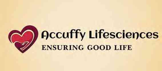 Accuffy Lifesciences ENSURING GOOD LIFE logo