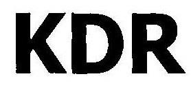 KDR logo