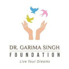 DR. GARIMA SINGH FOUNDATION Live Your Dreams logo
