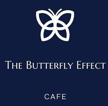 THE BUTTERFLY EFFECT CAFE logo