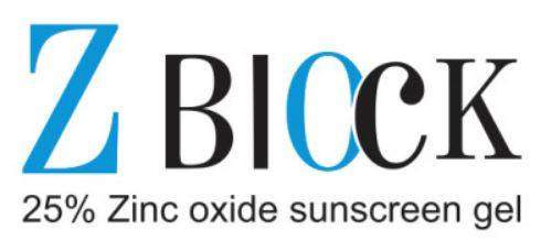 25% Zinc oxide sunscreen gel logo