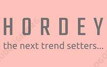 HORDEY the next trend setters... logo