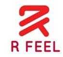 R FEEL logo