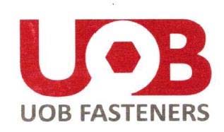 UOB FASTENERS logo