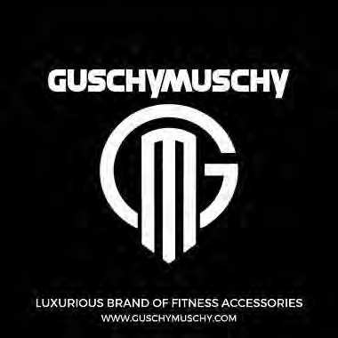 GUSCHYMUSCHY LUXURIOUS BRAND OF FITNESS ACCESSORIES logo