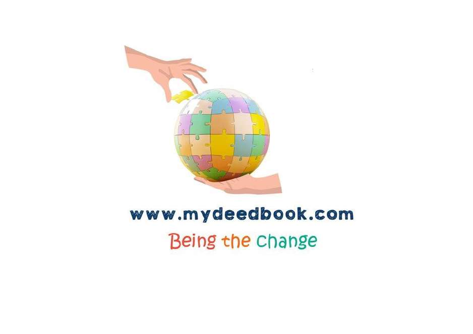 www.mydeedbook.com Being the change logo