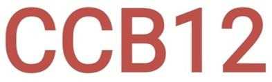 CCB12 logo