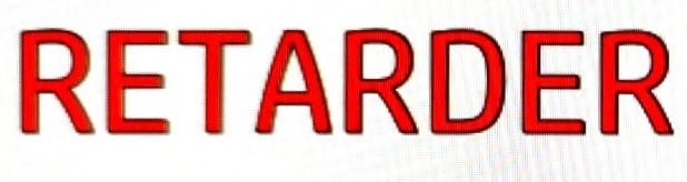 RETARDER logo