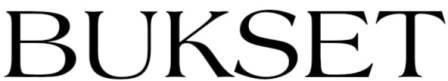 BUKSET logo