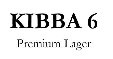KIBBA 6 Premium Lager logo