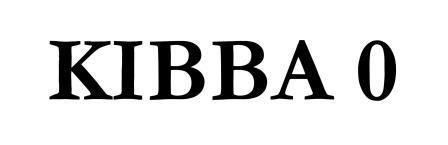 KIBBA 0 logo
