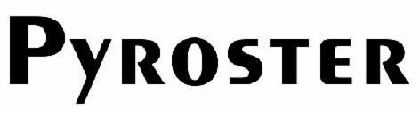 PyROSTER logo