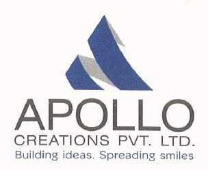 CREATIONS PVT. LTD. Building ideas. Spreading smiles logo
